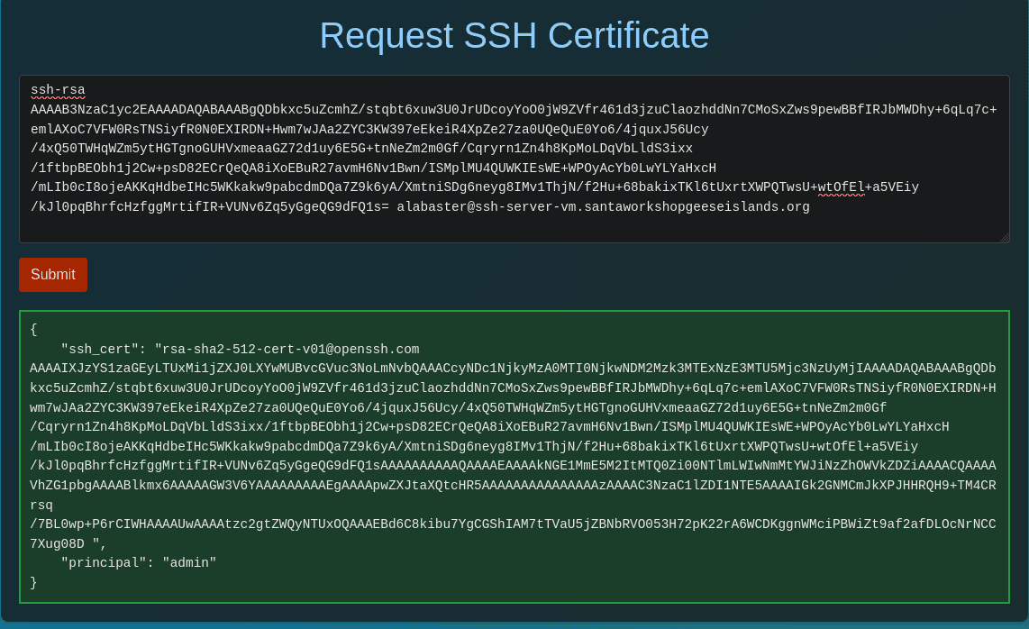 requestssh